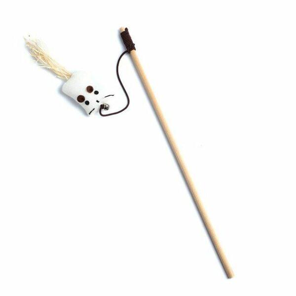 Baguette-en-bois-pendentif-souris-pour-chat