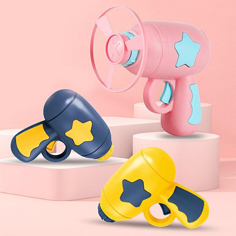 pistolet frisbee jouet chat