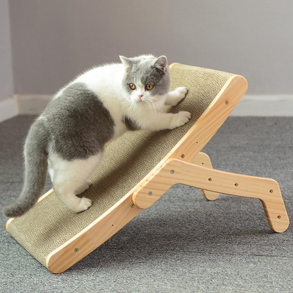 Planche à gratter bois pour chat