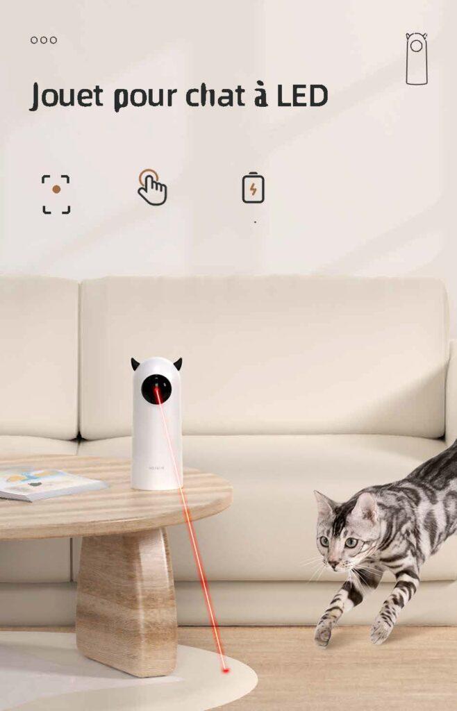 jeu interactif pour chat à led 2