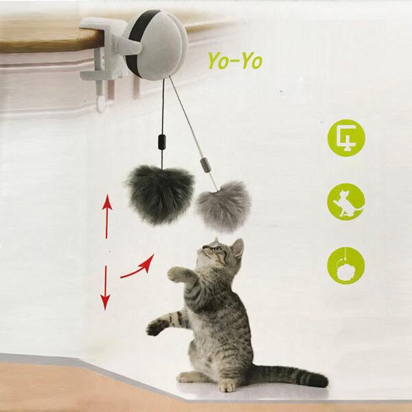 jeu pour chat boule de levage electrique