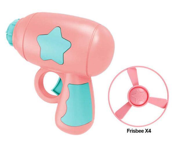 pistolet rose frisbee chat